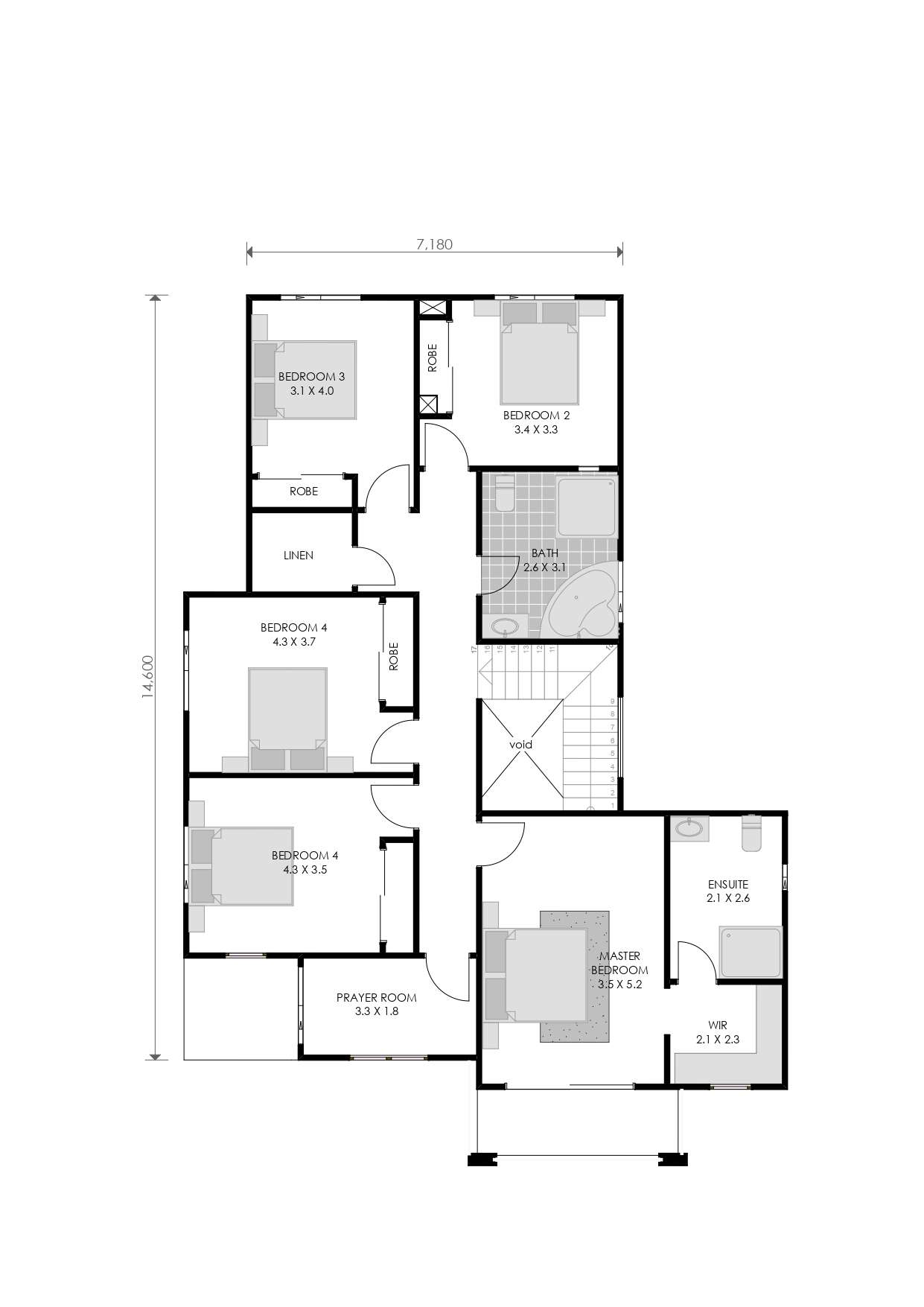 SAPPHIRE FIRST FLOOR PLAN