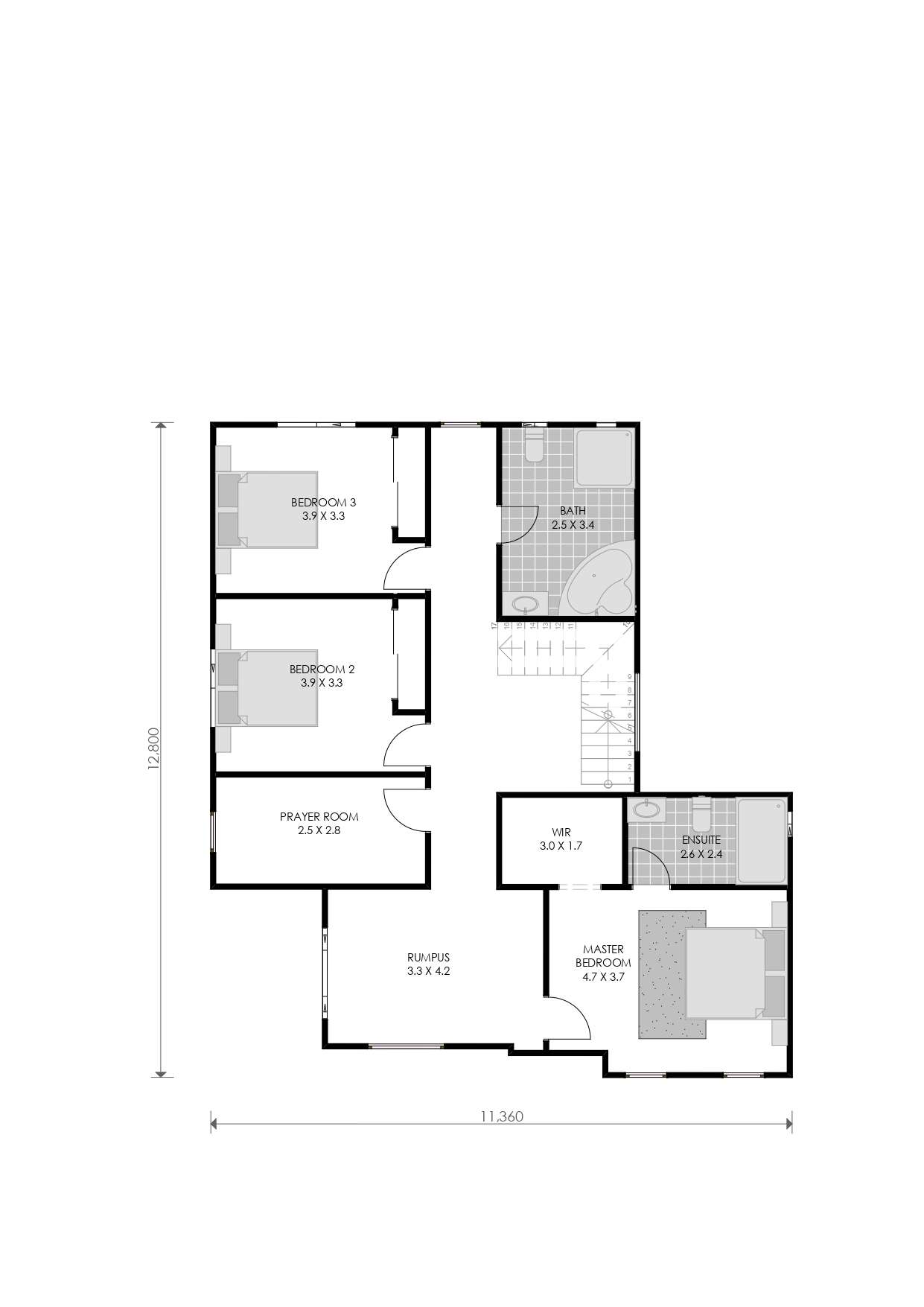 GEMINI FIRST FLOOR PLAN